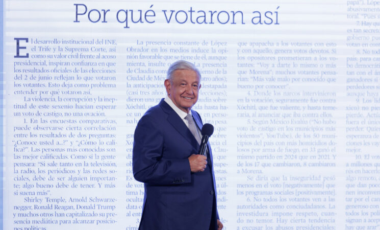 06.08.24 Versión estenográfica de la conferencia de prensa matutina del presidente Andrés Manuel López Obrador