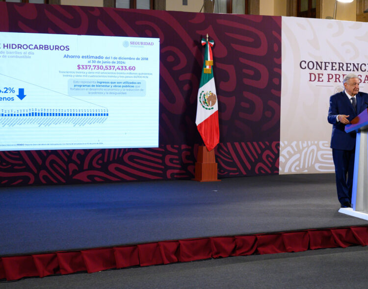 07.08.24 Versión estenográfica de la conferencia de prensa matutina del presidente Andrés Manuel López Obrador