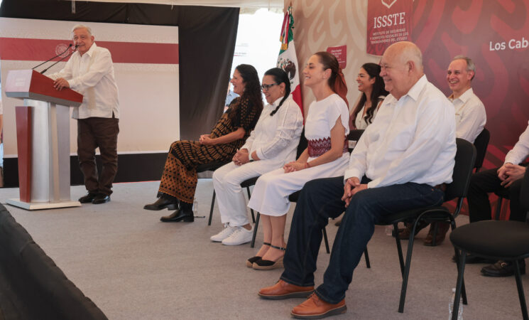 10.08.24 Versión estenográfica. Inauguración de la Clínica Hospital ISSSTE Cabo San Lucas, desde Baja California Sur