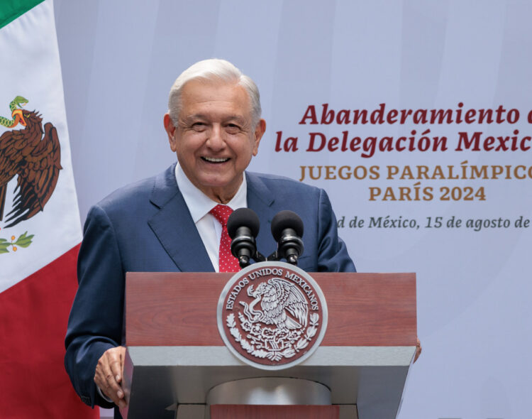 15.08.24 Abanderamiento de la Delegación Mexicana, Juegos Paralímpicos de París 2024