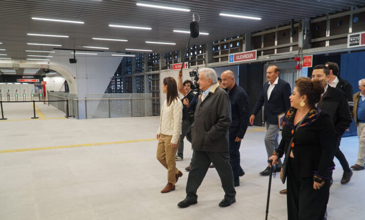 Fotogalería. Inauguración de la estación Santa Fe del Tren El Insurgente