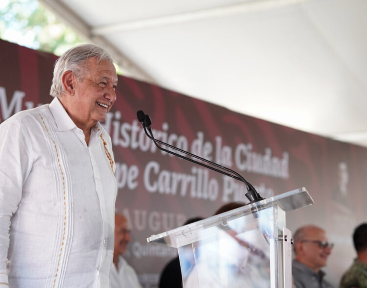 Presidente agradece al pueblo de Quintana Roo respaldo a la 4T; inaugura Museo Histórico de la ciudad de Felipe Carrillo Puerto