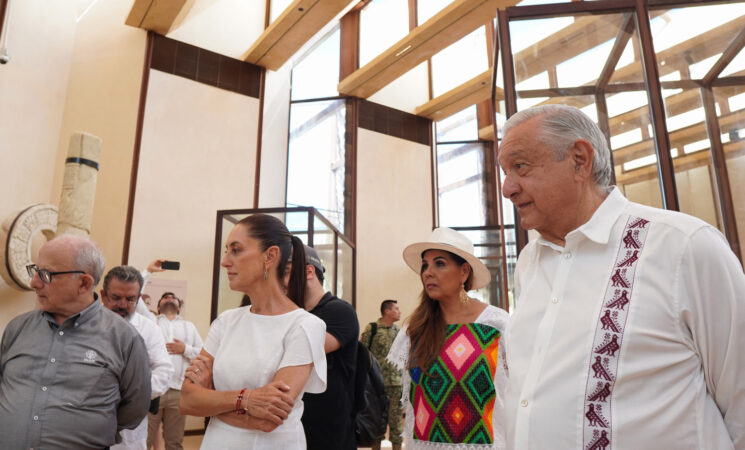 Fotogalería. Inauguración del Parque Nacional del Jaguar y Museo de la Costa Oriental, desde Tulum, Quintana Roo