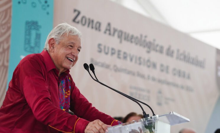 08.09.24 Versión estenográfica. Zona arqueológica Ichkabal, desde Bacalar, Quintana Roo