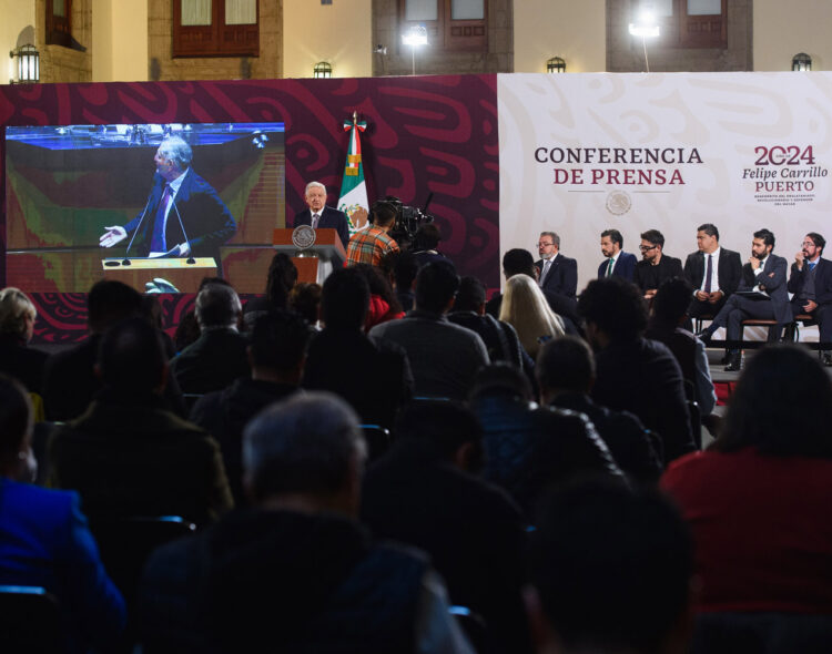 27.09.24 Versión estenográfica de la conferencia de prensa matutina del presidente Andrés Manuel López Obrador