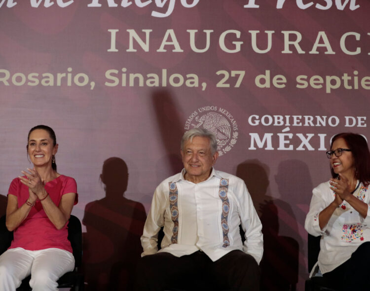 28.09.24 Versión estenográfica. Inauguración: zona de riego de la presa “Santa María”, desde El Rosario, Sinaloa