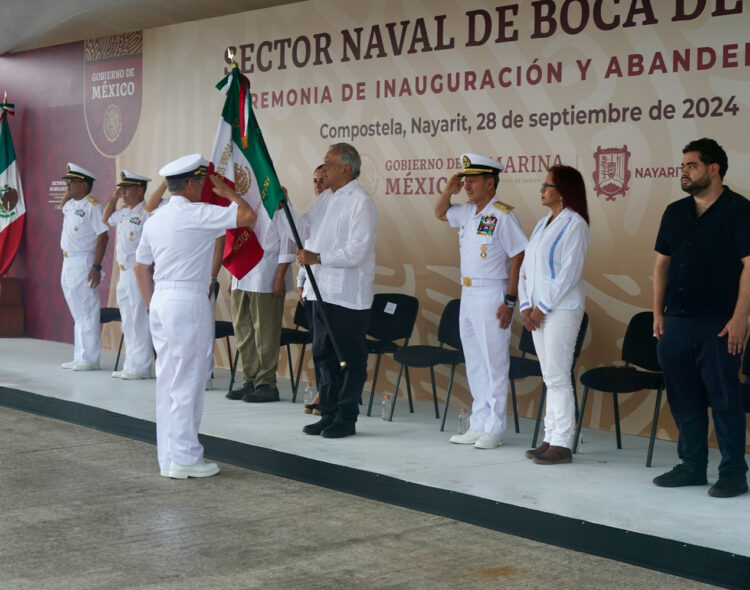 28.09.24 Inauguración y Abanderamiento: Sector Naval Boca de Chila, desde Compostela, Nayarit